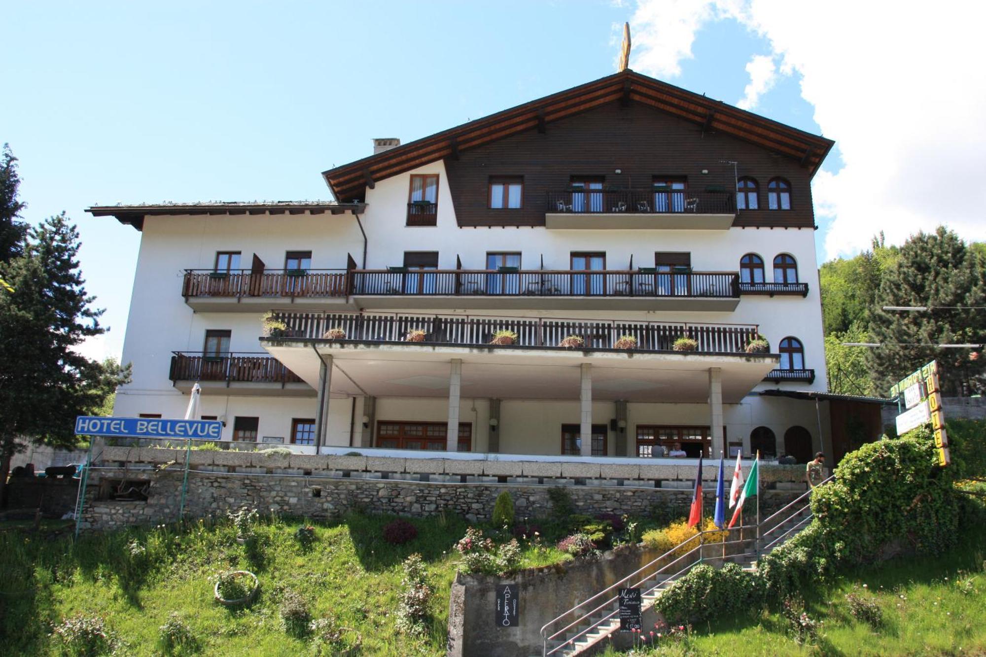 Hotel Bellevue Gignod Exterior photo